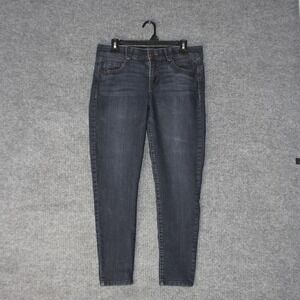 Democracy Ab solution Jeans Womens 10 Blue Skinny Denim Dark Wash Stretch